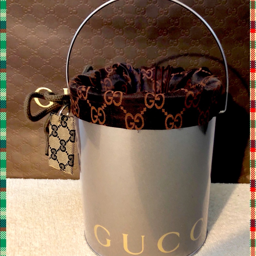 Authentic Parts Gucci Paint Can Purse